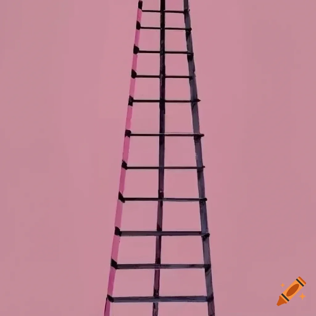 Pink Ladder Inspired By Milton Avery S Color Palette On Craiyon