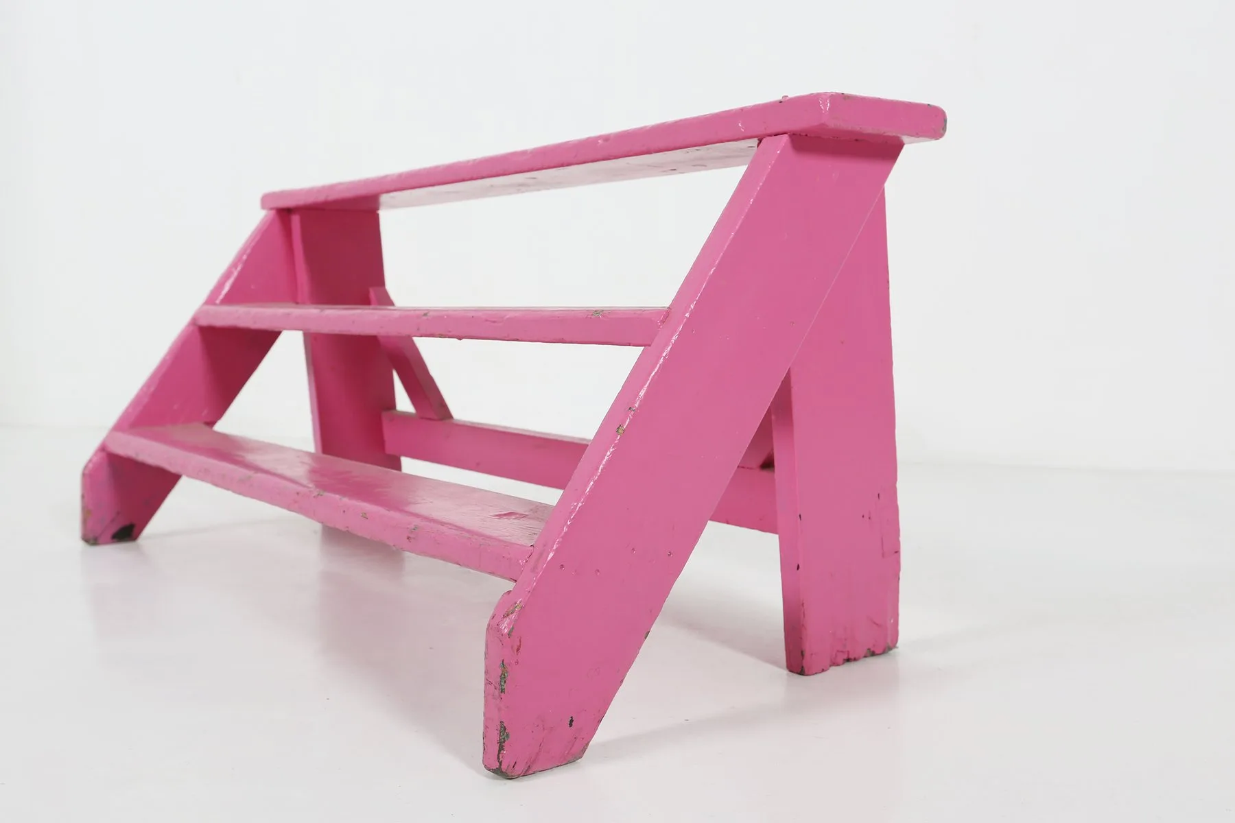 Pink Step Ladder 1950 For Sale At Pamono