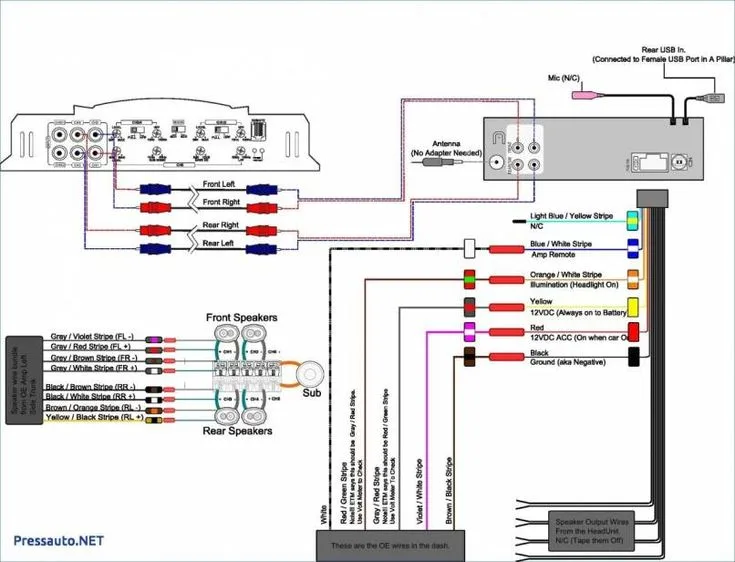 Pioneer Dmh 100Bt Wiring Diagram Pioneer Mixtrax Wiring Diagram Diy Electronics Projects
