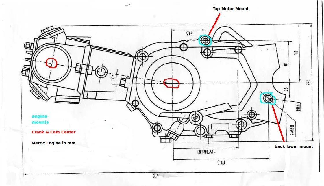 Pit Bike Engine Diagram