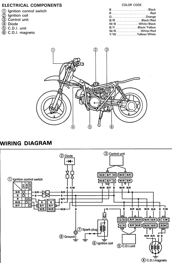 Pit Bike Wiring Diagram