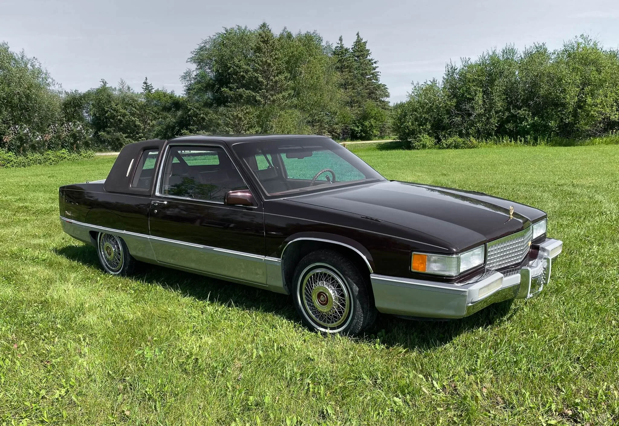 Place Bid No Reserve 1990 Cadillac Fleetwood Coupe Pcarmarket