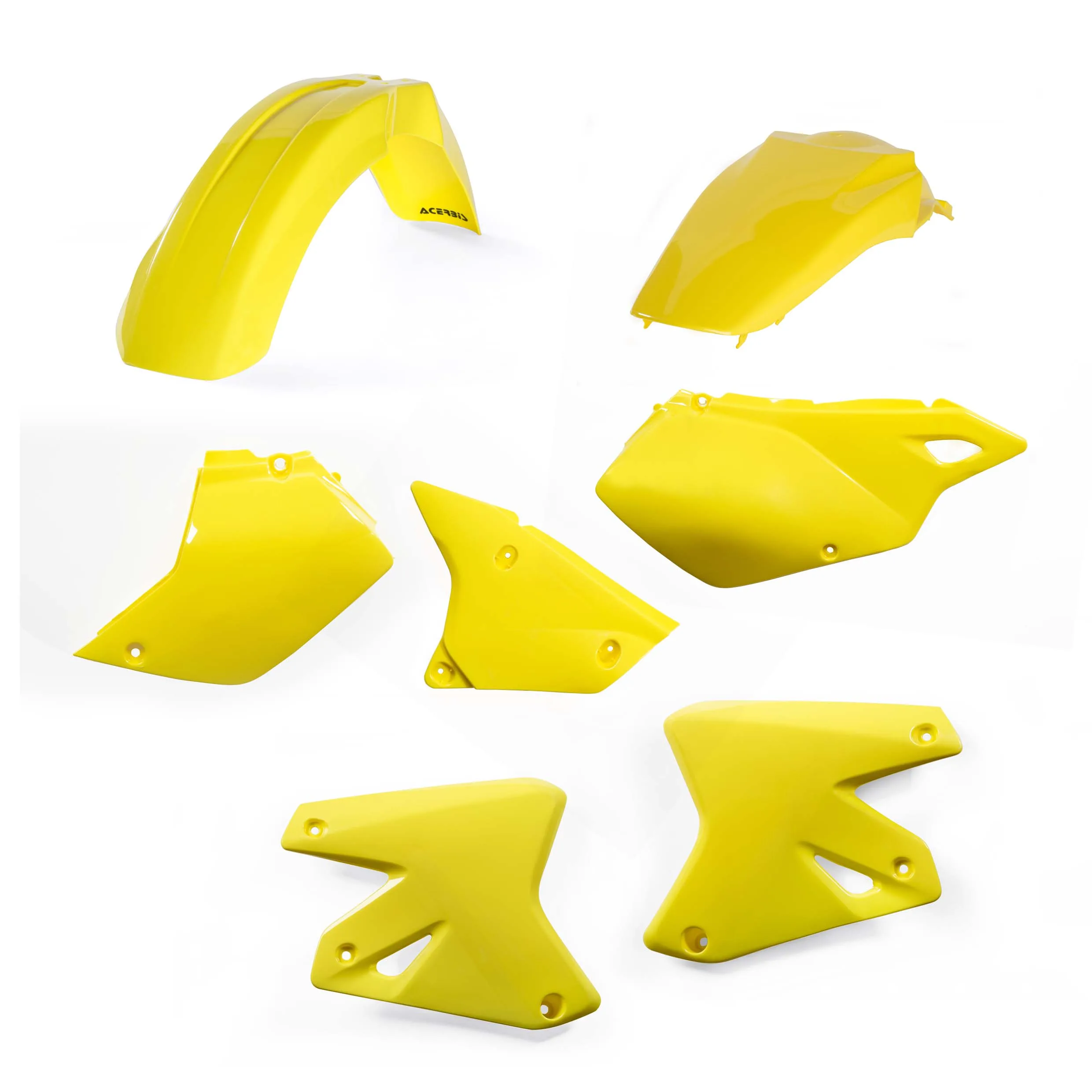 Plastics Kit Acerbis Dirt Bike Suzuki Drz 400E Replica 2005 Kutvek Kit Graphik