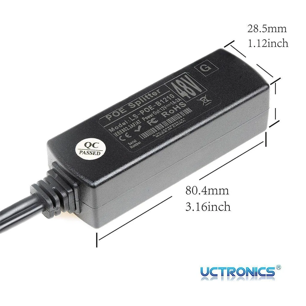 Poe 12V Power Splitter Splitter Diy Diagram 48V To 5V Poe Sp