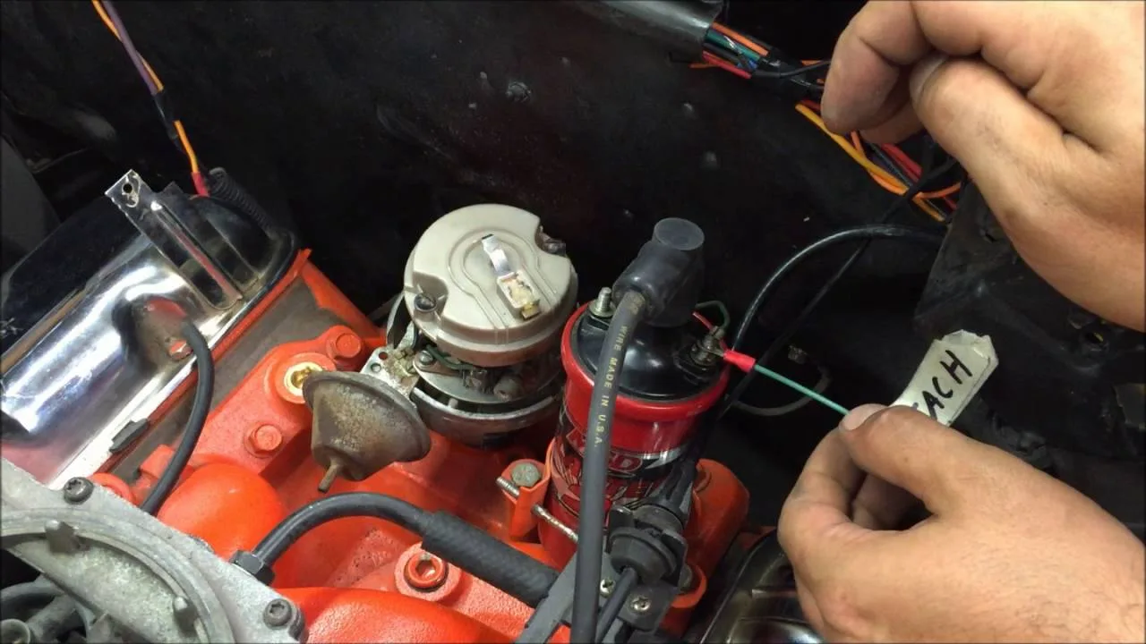 Points Distributor Wiring Diagram For Chevy