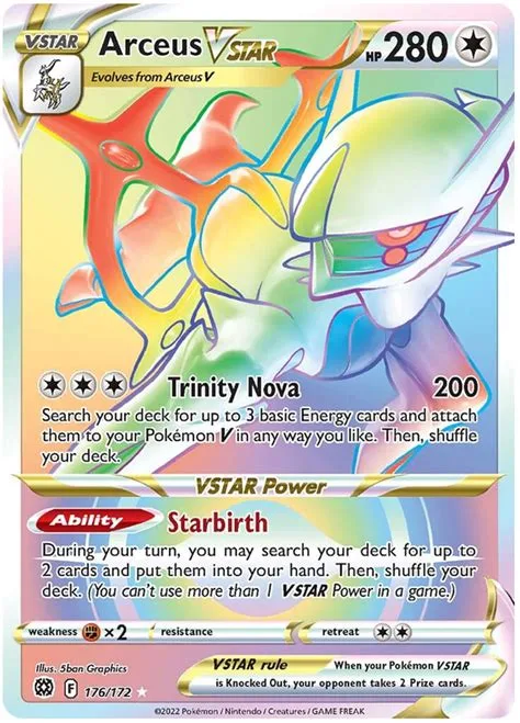 Pokemon Cards Arceus Vstar Android Ios V 8 56