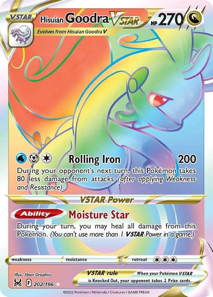 Pokemon Tcg Lost Origin Vstar Goodra Max 76 Off