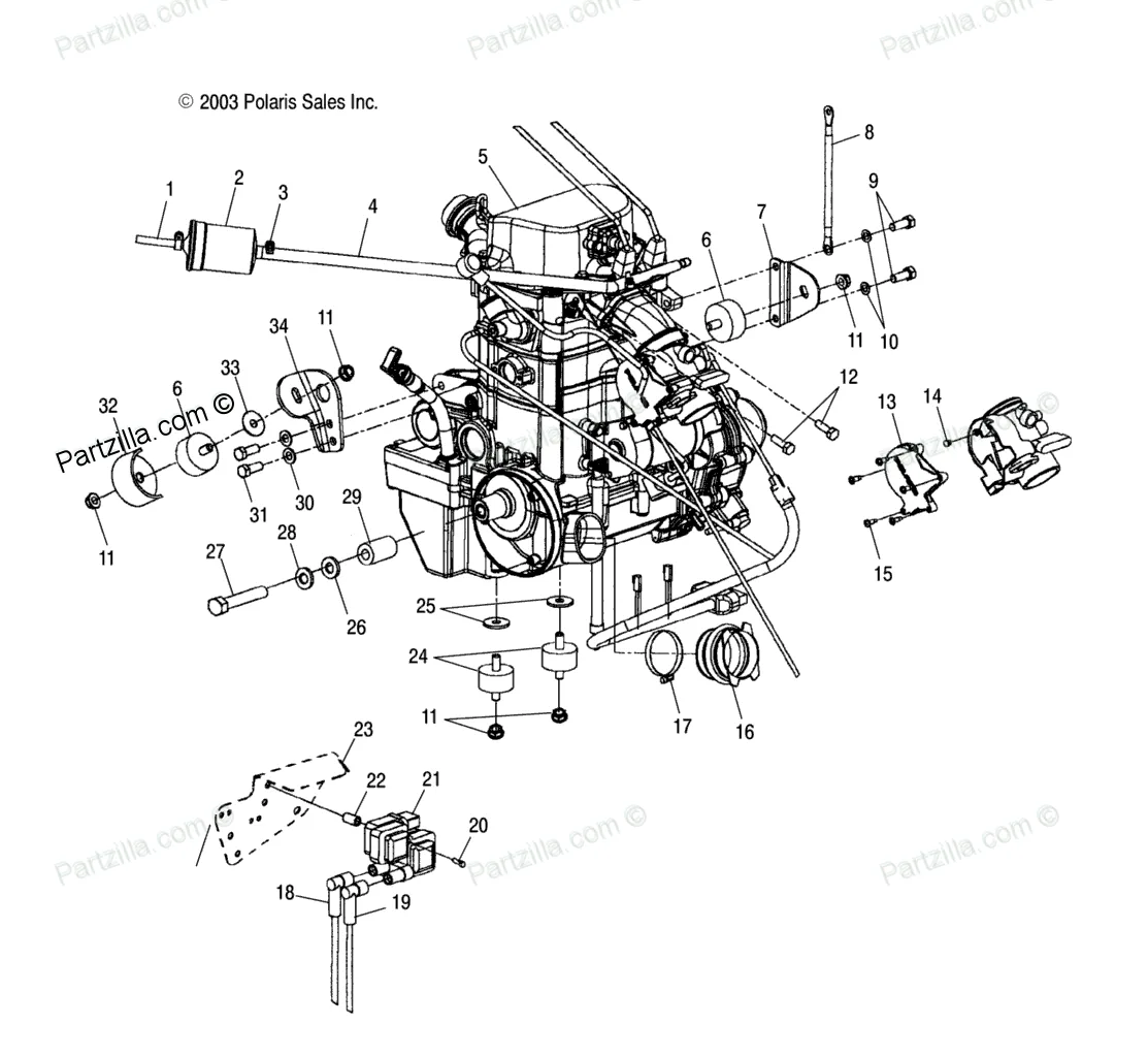 Polaris Sportsman 700 Parts Diagram