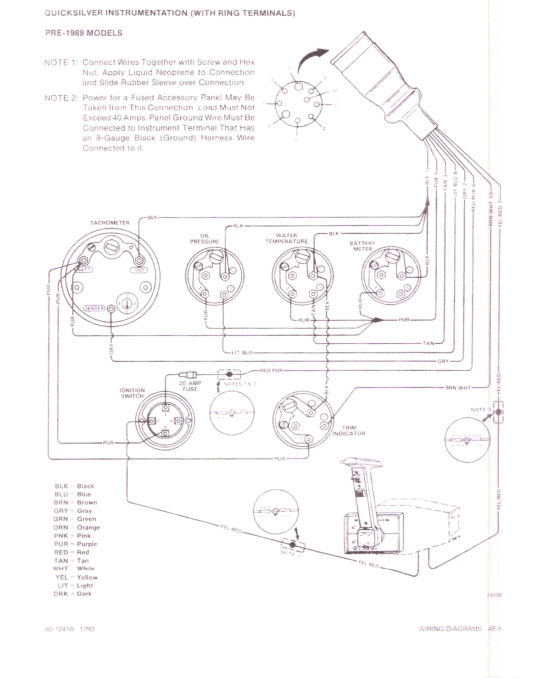 Pontoon Boat Wiring Schematic