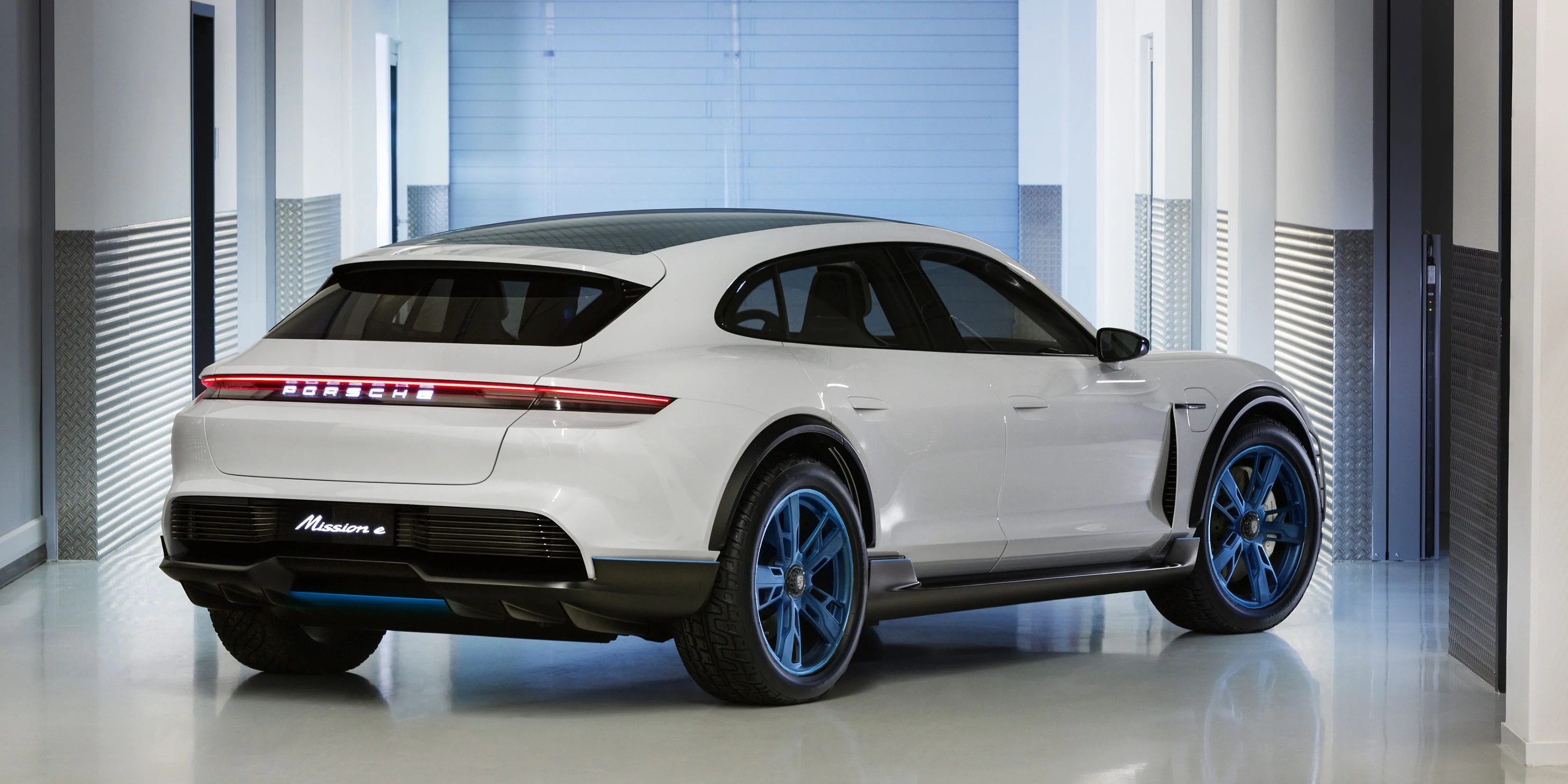 Porsche Unveils New All Electric Cuv Version Of The Mission E Electrek
