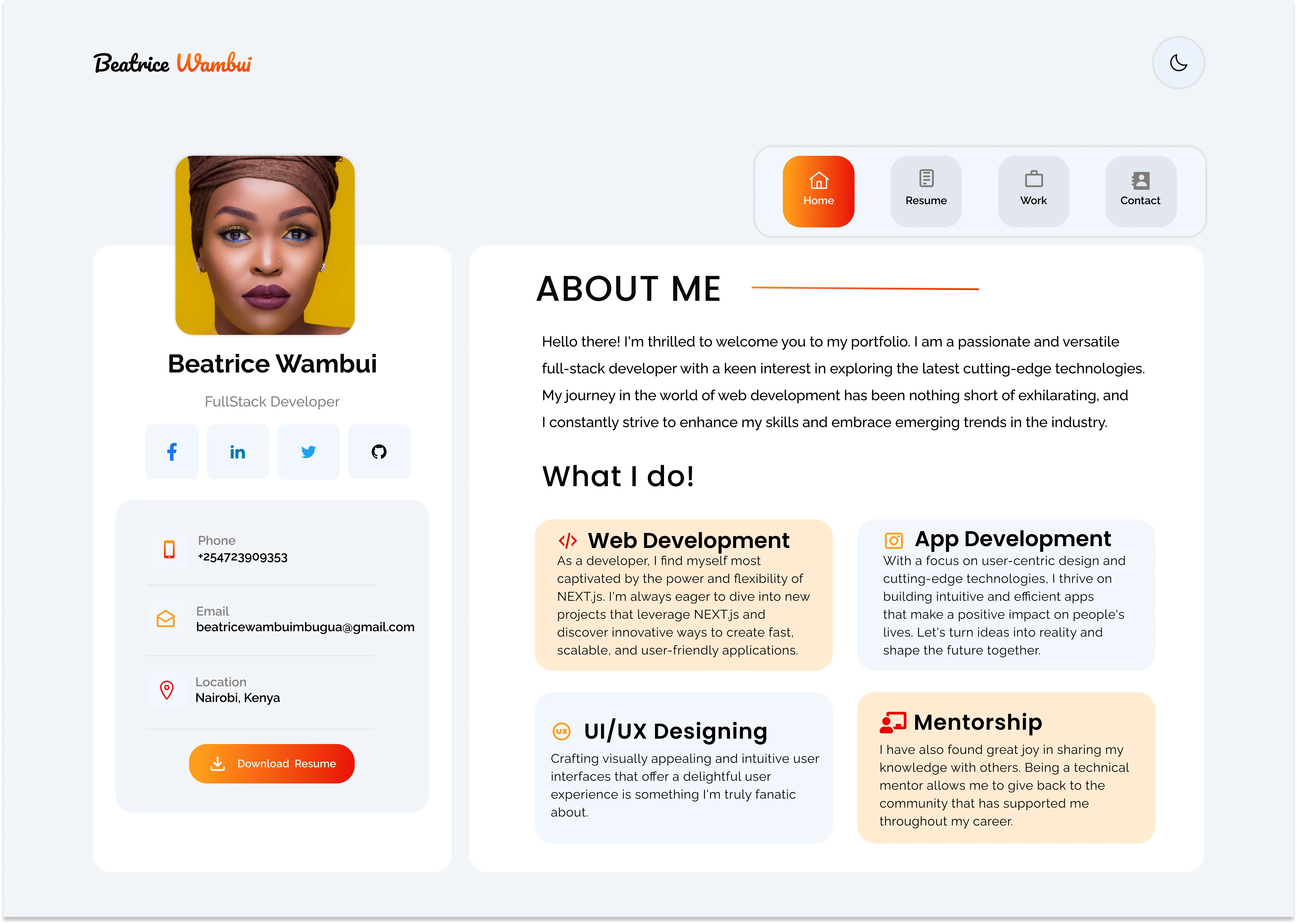Portfolio Website
