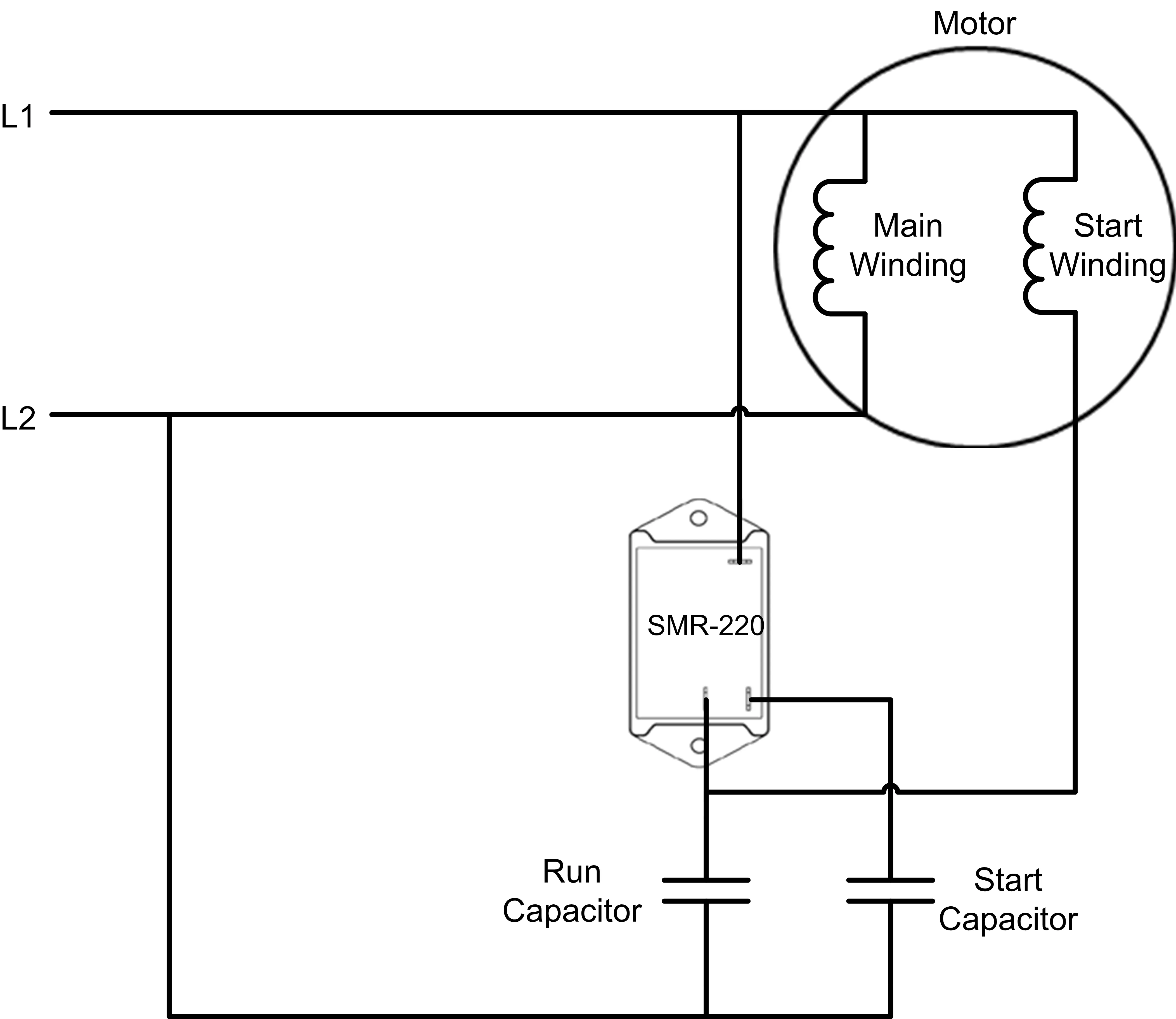 Potential Relay Start Capacitor Wiring Diagram Database