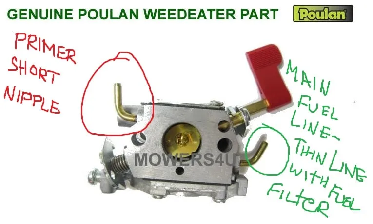 Poulan Chainsaw Fuel Line Diagram Drivenheisenberg