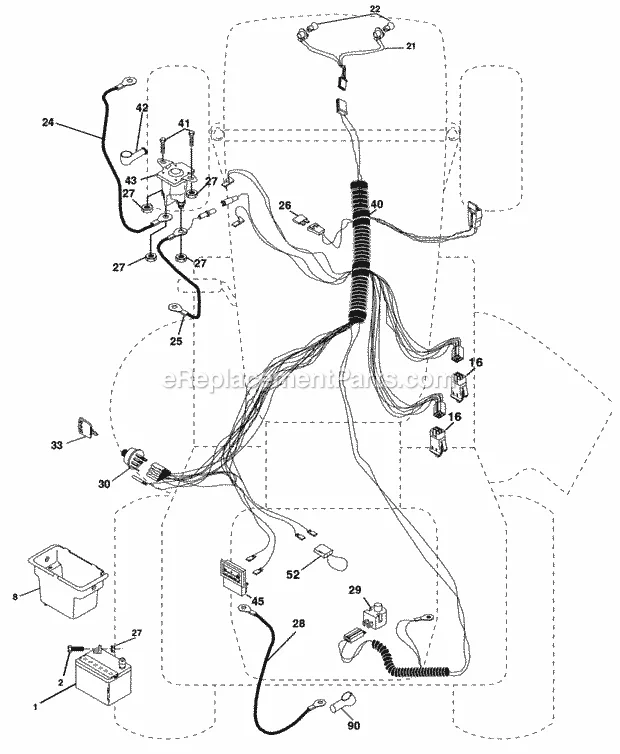 Poulan Pro 42 Inch Deck Diagram Wiring Diagram