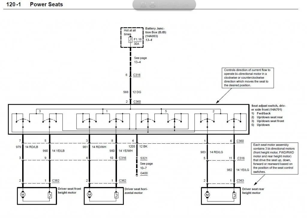 Power Seat Wiring Diagrams Seat Diagram Wiring Seats 2004 Dr