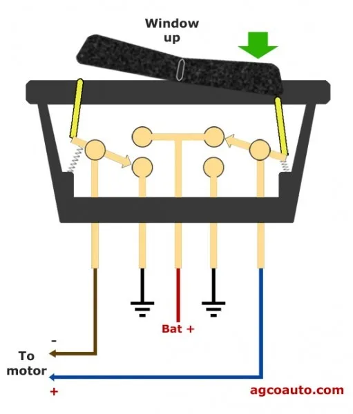 Power Window Motor Wiring Diagram