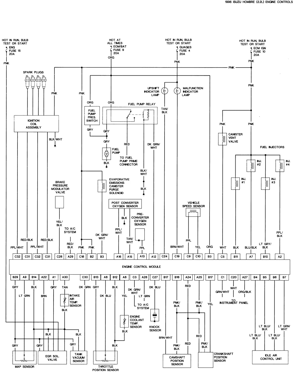 Power Window Switch Wiring Diagram 1995 Isuzu Rodeo Database