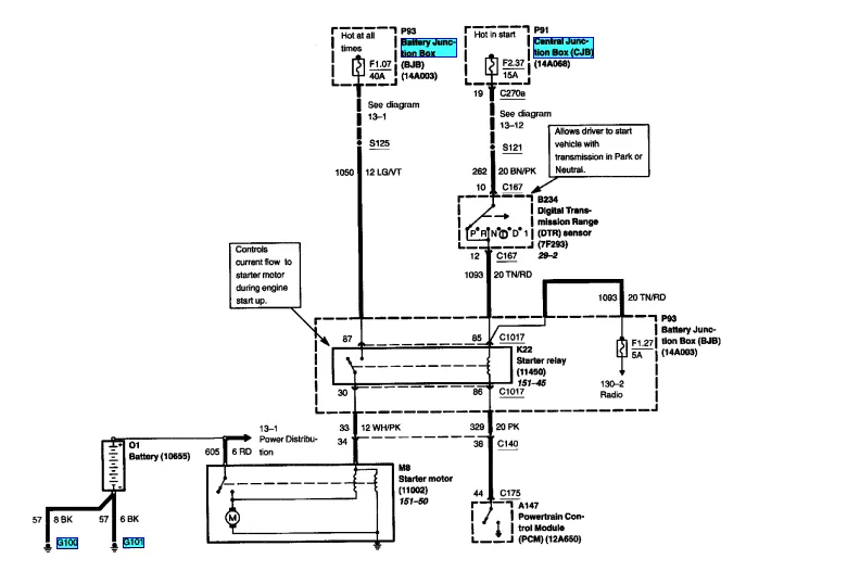 Power Window Wiring Diagram 2002 Ford Taurus Sel Database