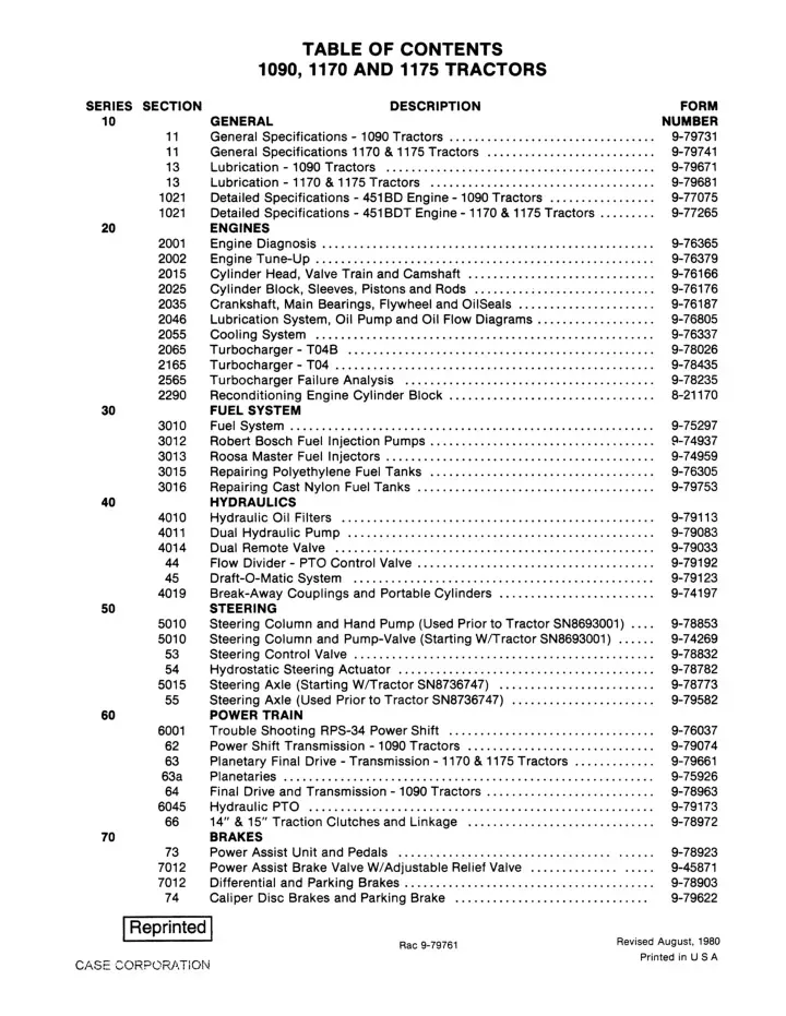 Ppt Case Ih 1175 Tractor Service Repair Manual Powerpoint Presentation Id 12959507