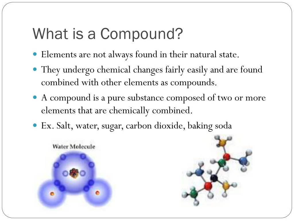 Ppt Compounds Powerpoint Presentation Free Download Id 2597393