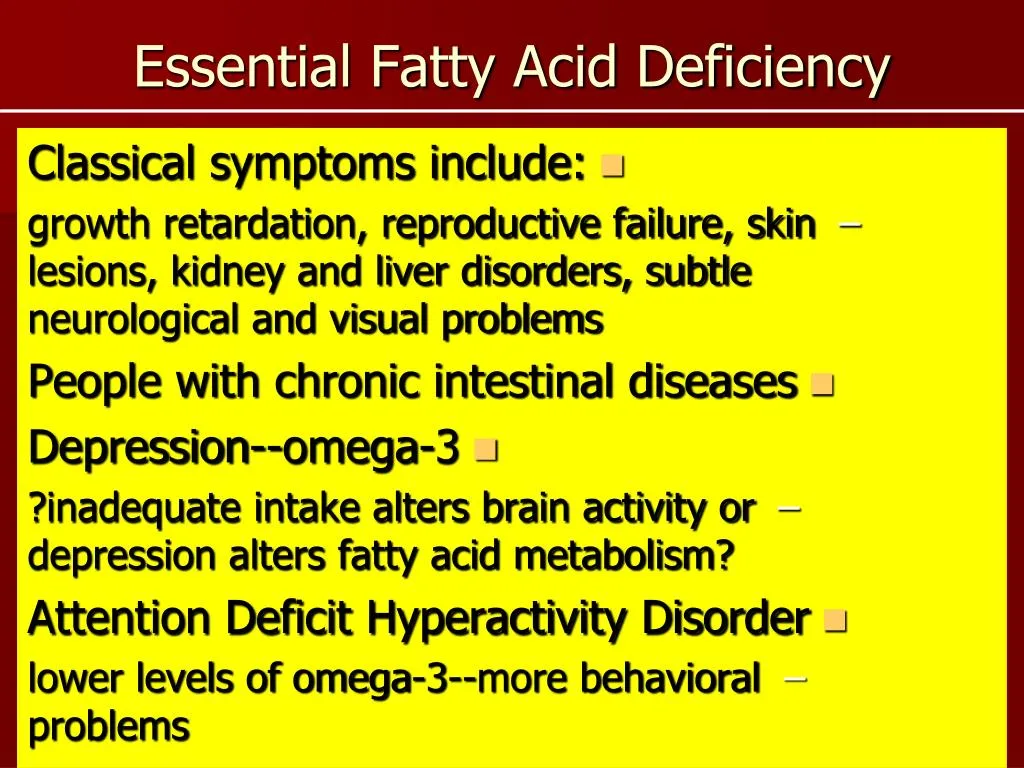 Ppt Essential Fatty Acids Efa Powerpoint Presentation Free Download Id 6356398