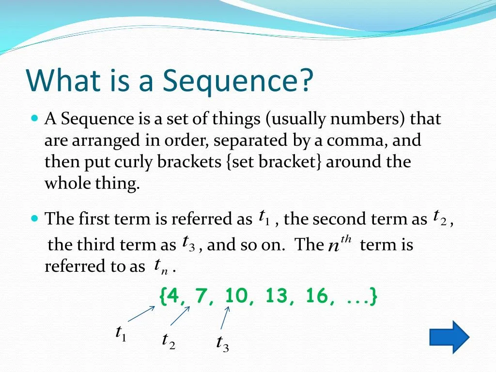 Ppt Sequences Series Powerpoint Presentation Free Download Id 4933891