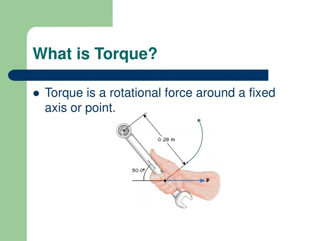 Ppt Torque Powerpoint Presentation Free Download Id 1760856