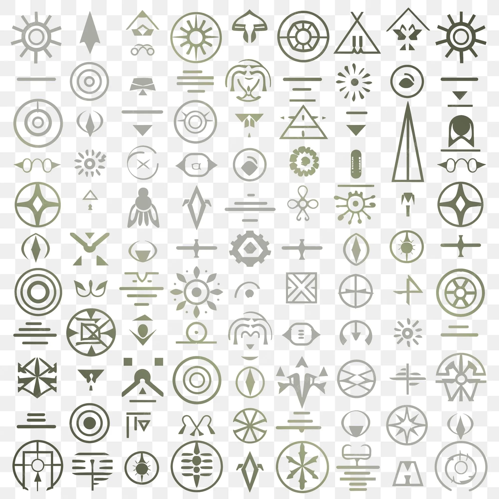 Premium Psd A Collection Of Logos Including Symbols And Symbols