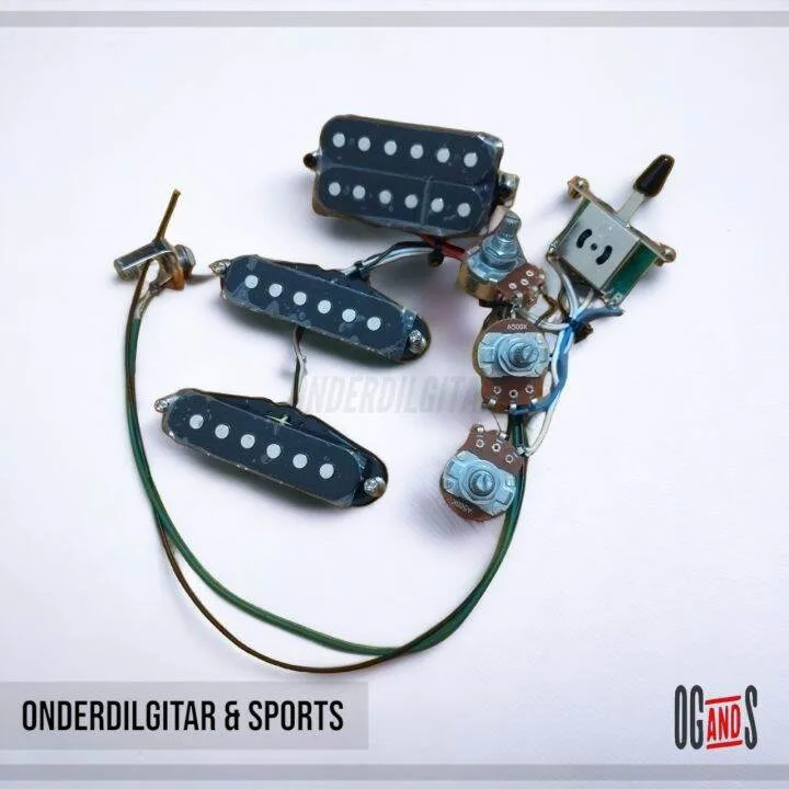 Prewired Wiring Pickup Gitar Elektrik Hss 3 Potensio Lazada Indonesia