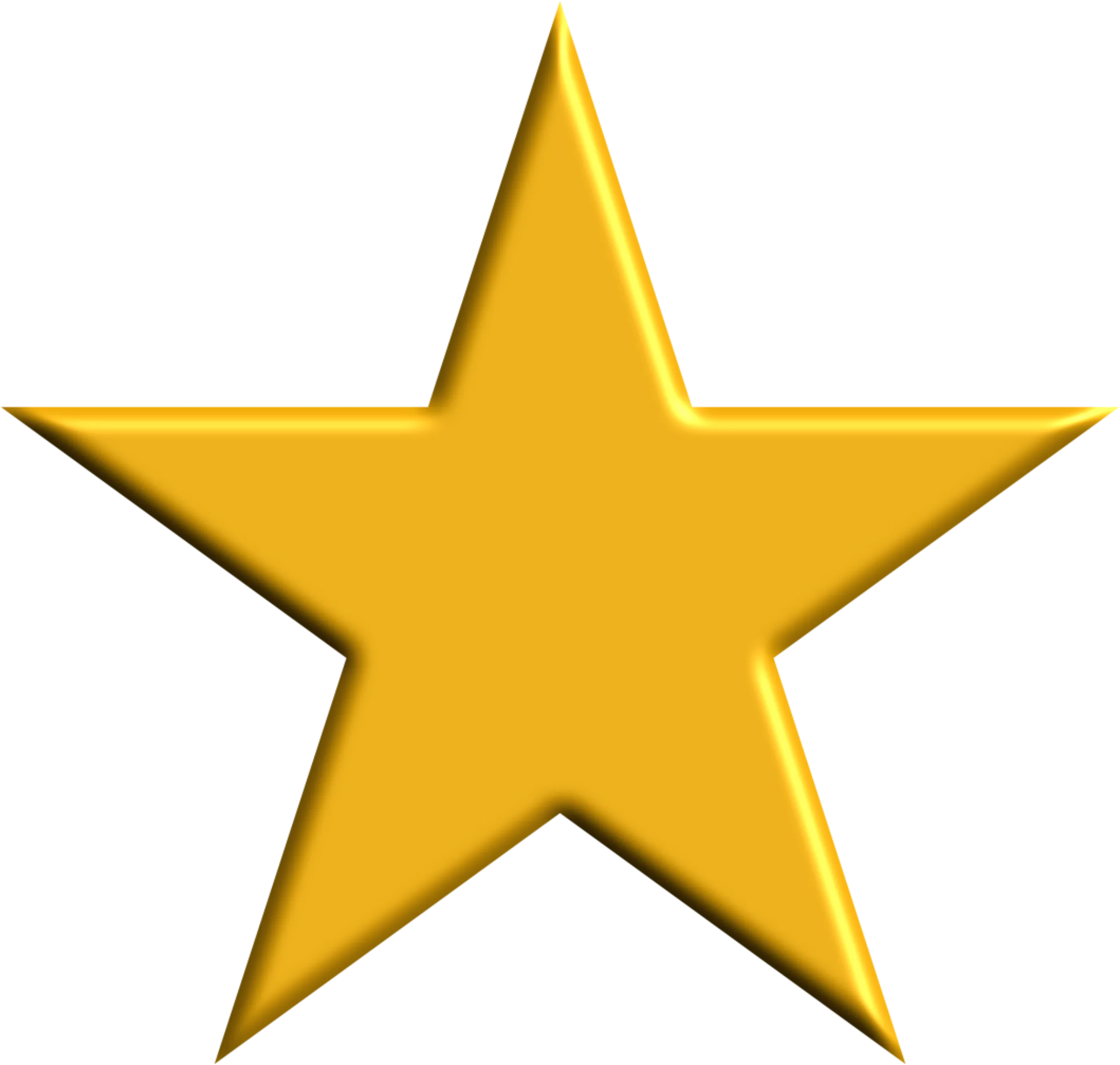 Printable Gold Star