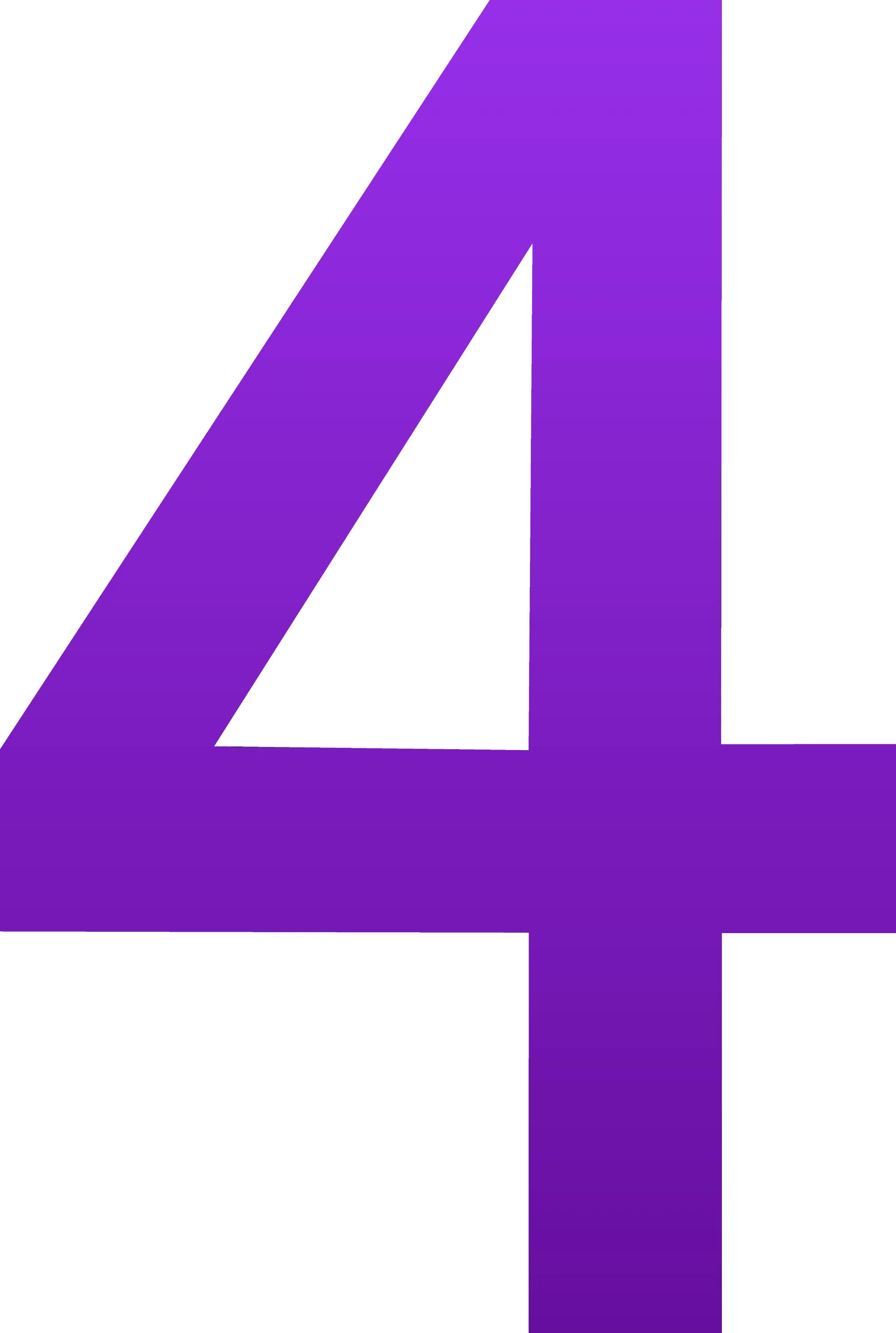 Printable Number 4