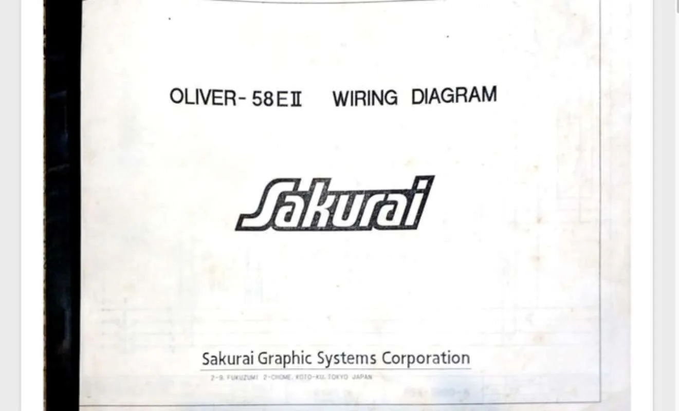 Promo Buku Jalur Kelistrikan Wiring Diagram Mesin Oliver Diskon 23 Di Seller Faika