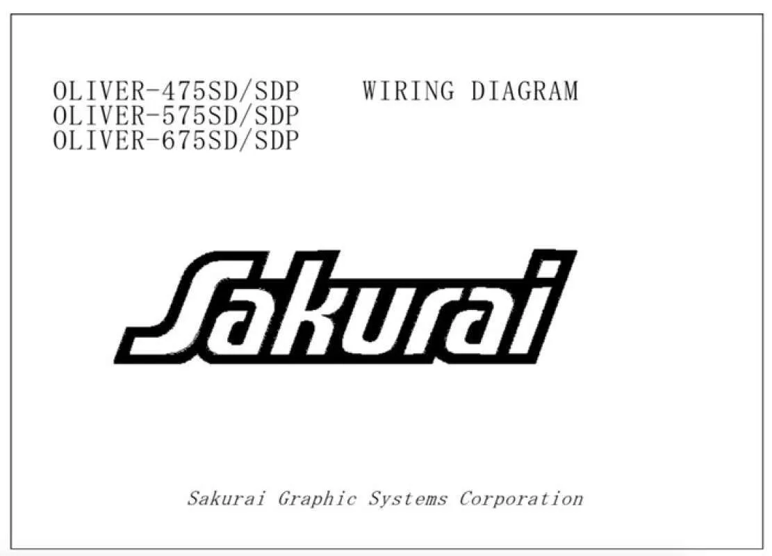 Promo Buku Jalur Kelistrikan Wiring Diagram Mesin Oliver Ke 2 Diskon 23 Di Seller Anjangsana