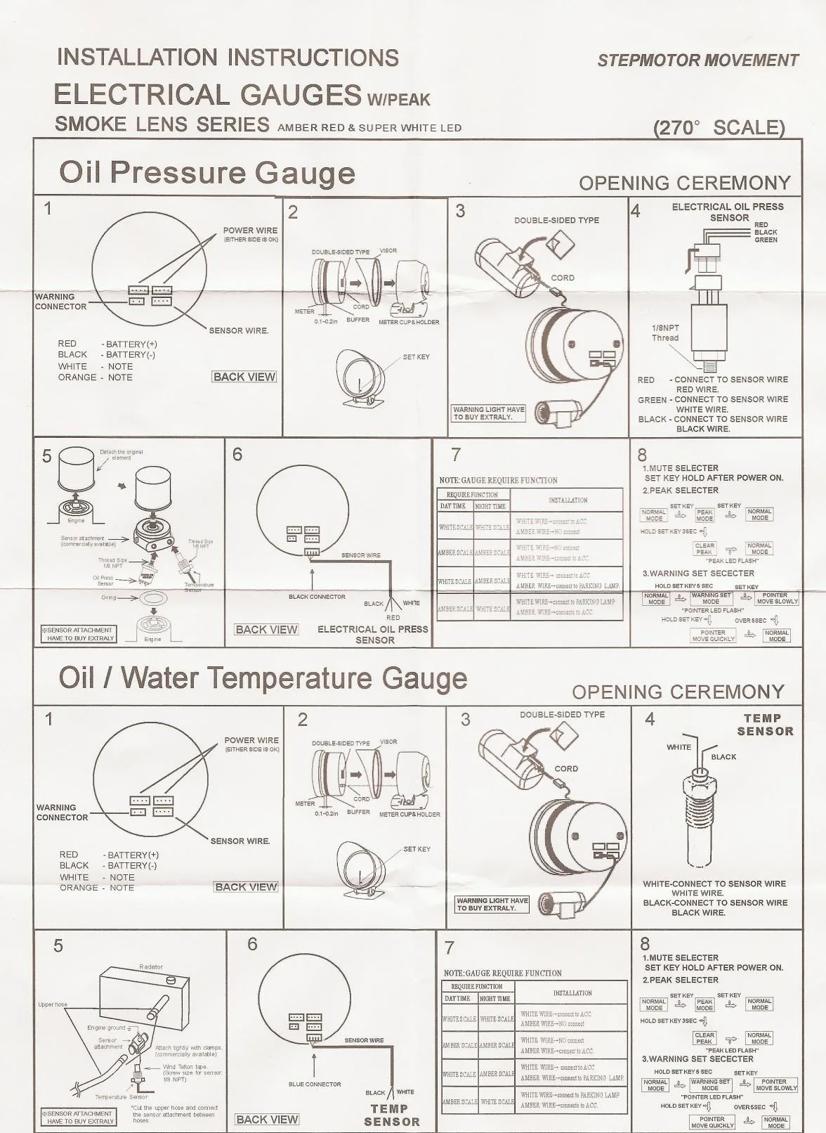 Prosport Oil Pressure Gauge Wiring Diagram Wiring Diagram