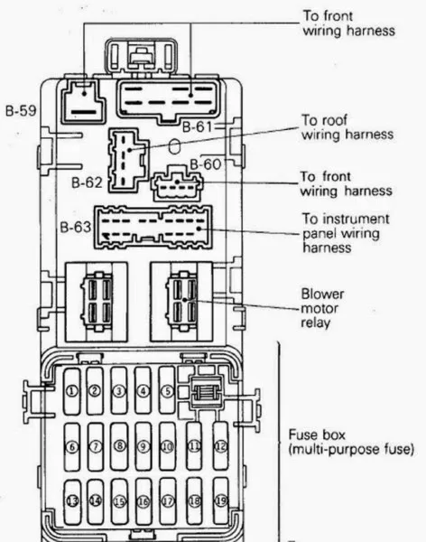 Proton Wira Vdo Wiring Diagram Wiring Diagram