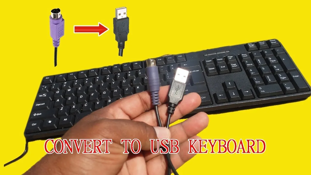 Ps2 Keyboard To Usb Wiring Diagram