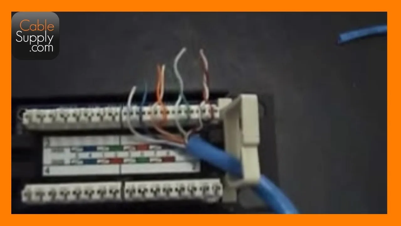 Punch Down Patch Panel Diagram Patch Panel