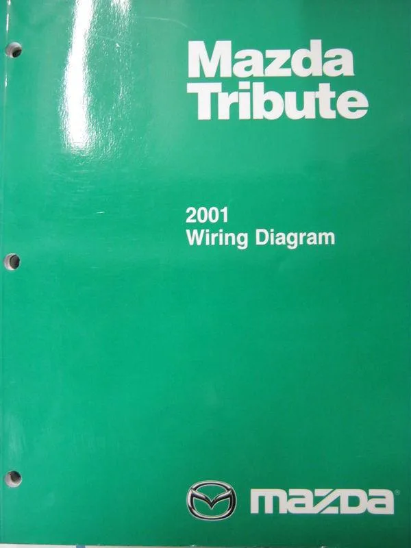Purchase 2001 Mazda Tribute Wiring Diagram In Sierra Vista Arizona Us For Us 23 00