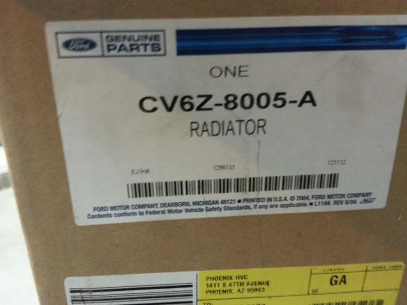 Purchase 2008 2009 2010 2011Ford Focus Oem Cv6Z 8005 A Radiator In Mesa Arizona Us For Us 55 99