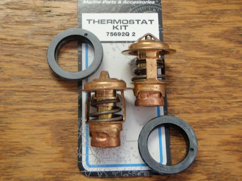 Purchase Mercury Mariner Thermostat Kit 7592Q2 Outboards V6 Engines Outboard Engine Parts In