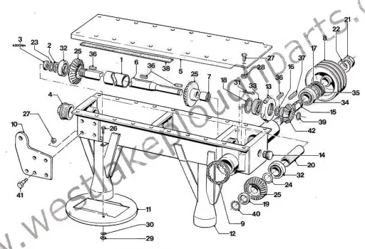 Pz Cm 165 Type Parts Diagram Section F Parts Information Pz Westlake Plough Parts