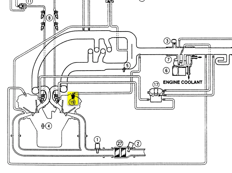 Q A Where Is The Pcv Valve Located In A 1997 Acura Cl 3 0
