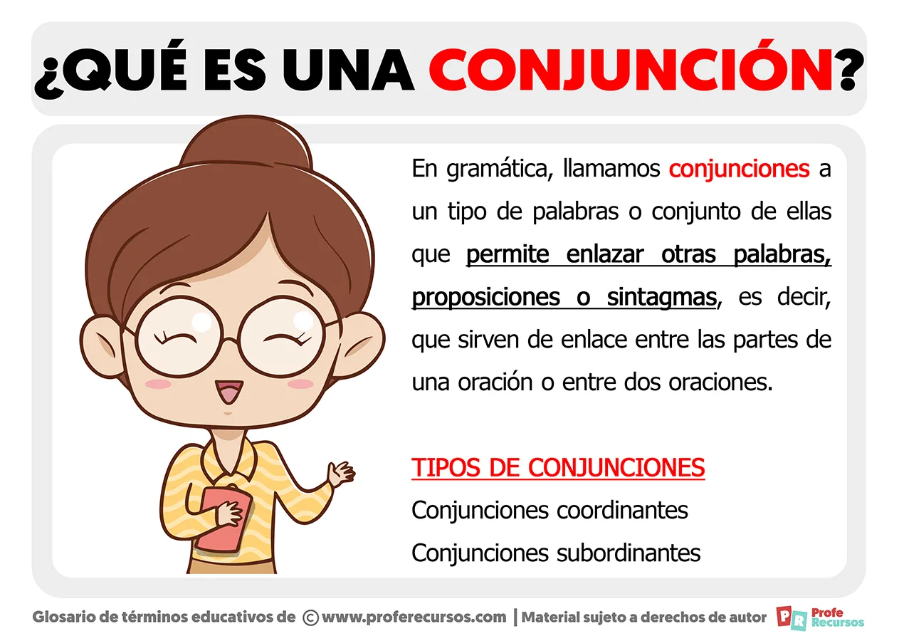 Qué Es Una Conjunción