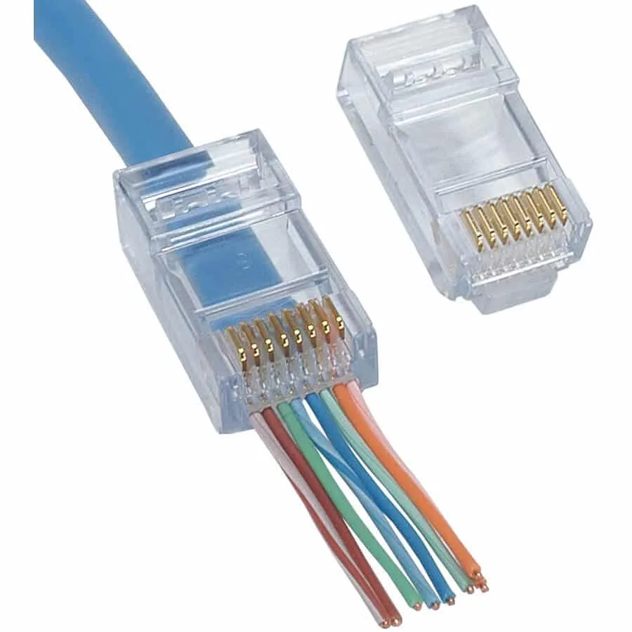 Quicat Rj45 Cat5 E Connectors Security Camera System Envirocams