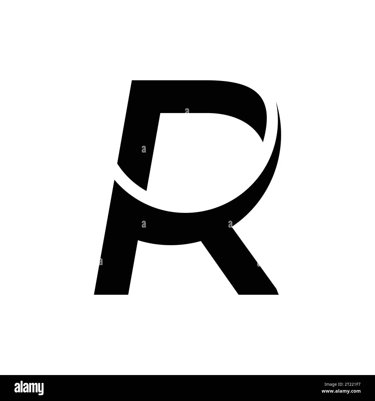 R Logo R Monogram Initials R Icon Letter R Logo Icon Vector Stock Vector Image Art Alamy