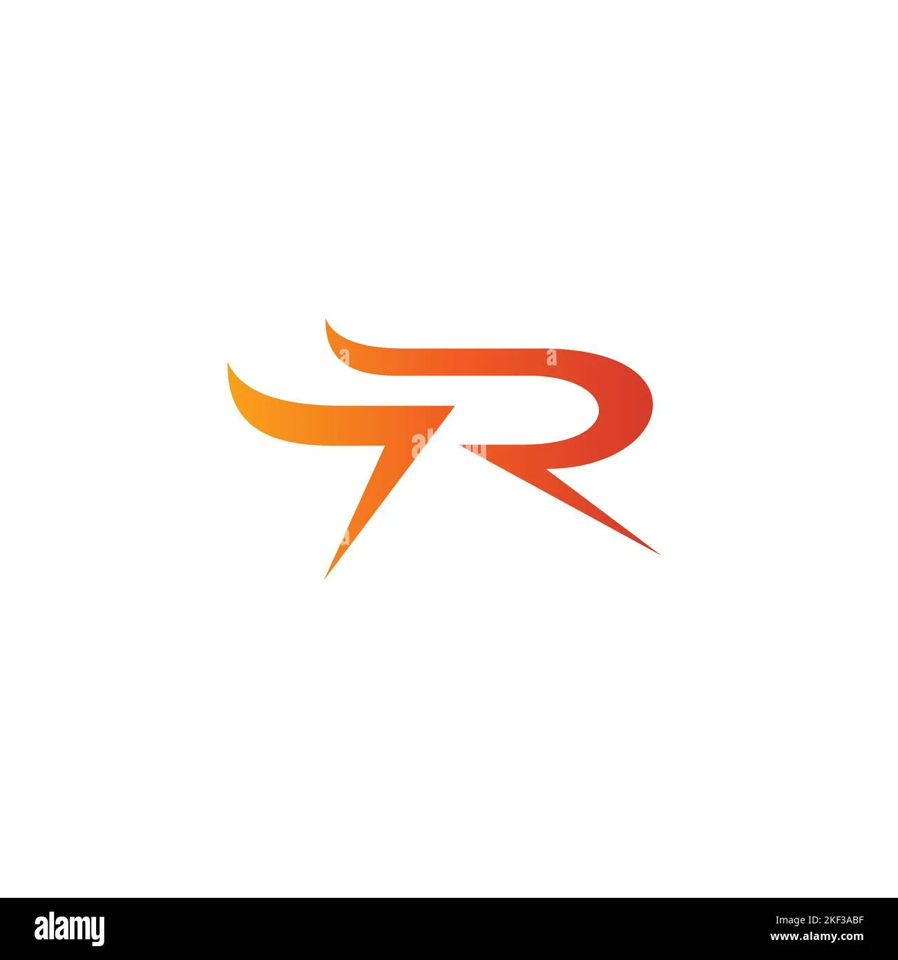 R Wing Logo Simple Vector Letter R Icon Stock Vector Image Art Alamy