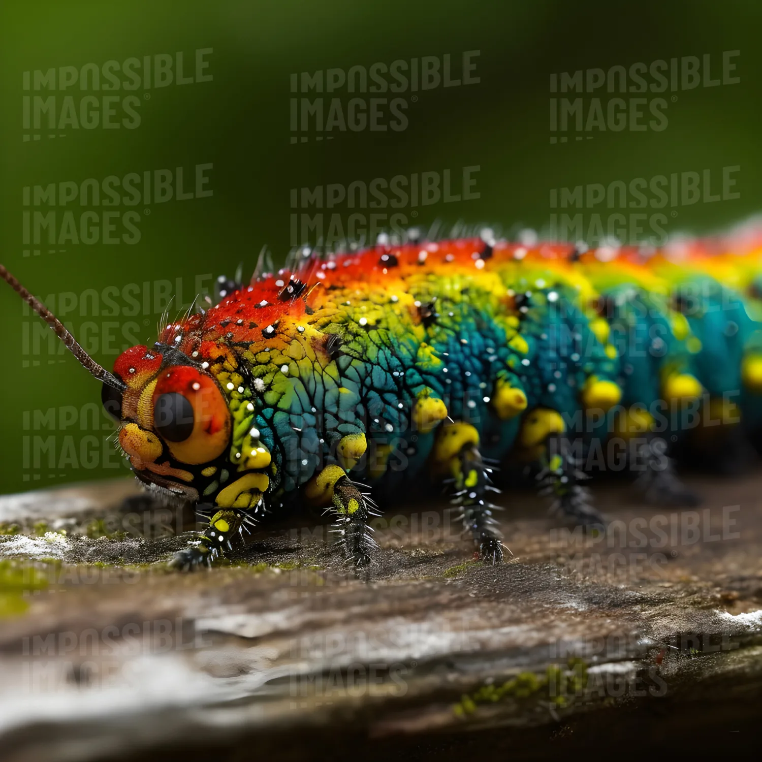 Rainbow Caterpillar Impossible Images Unique Stock Images For Commercial Use