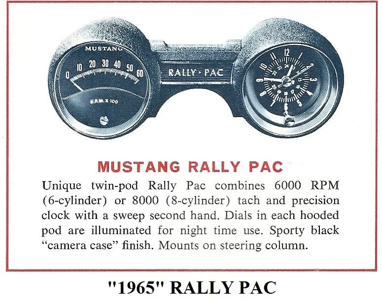 Rally Pac Wiring Vintage Mustang Forums