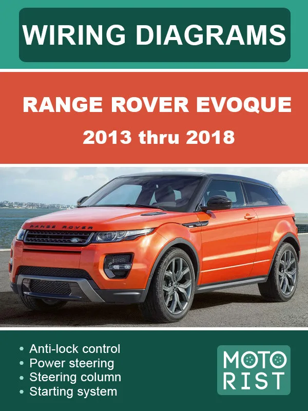Range Rover Evoque Color Wiring Diagrams Krutilvertel