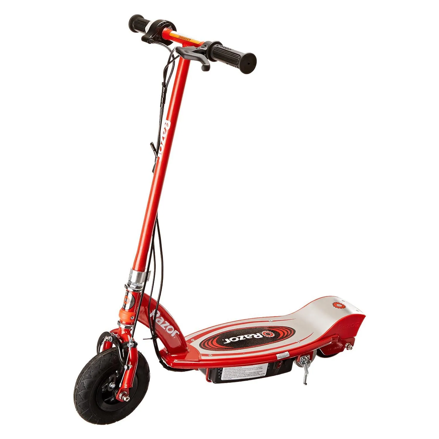 Razor E100 Motorized 24 Volt Battery Electric Powered Kids Ride On Scooter Red
